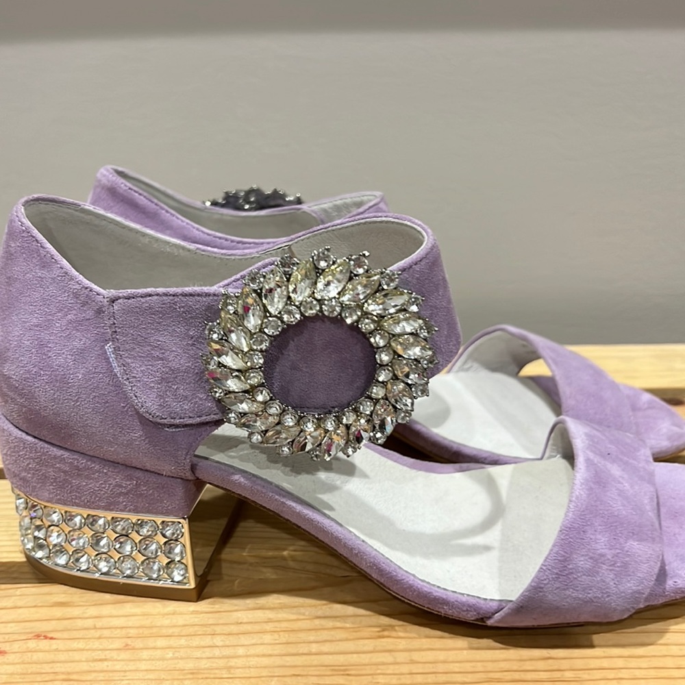 Jeffrey Campbell Purple Heels
